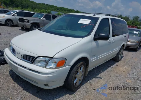 2003 Oldsmobile Silhouette Premiere from USA, damaged, VIN 1GHDX13EX3D324364